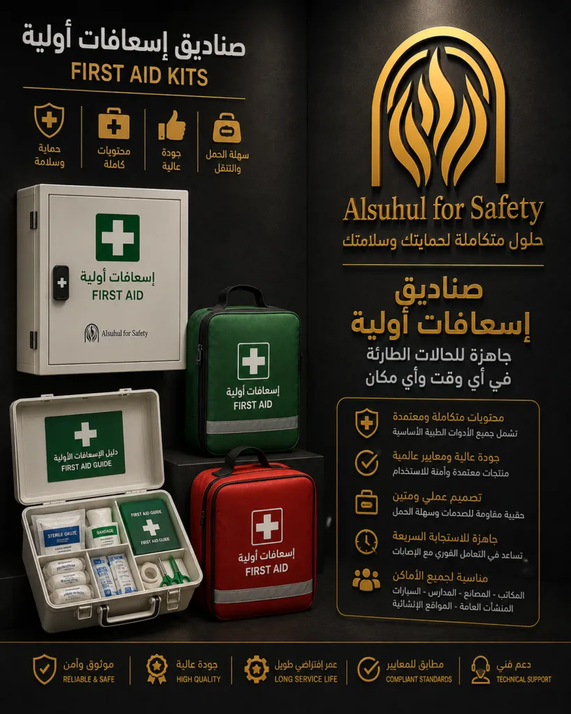 صناديق إسعافات أولية - السهول الخليجية للأمن والسلامة